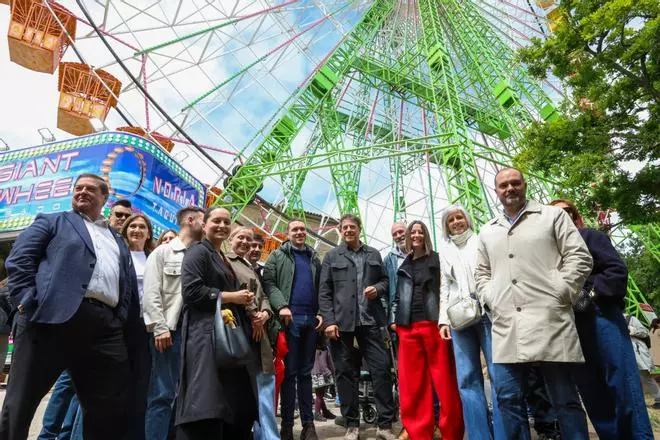 La precampaña se sienta al pulpo en la carballeira de Santa Susana el día de la Ascensión