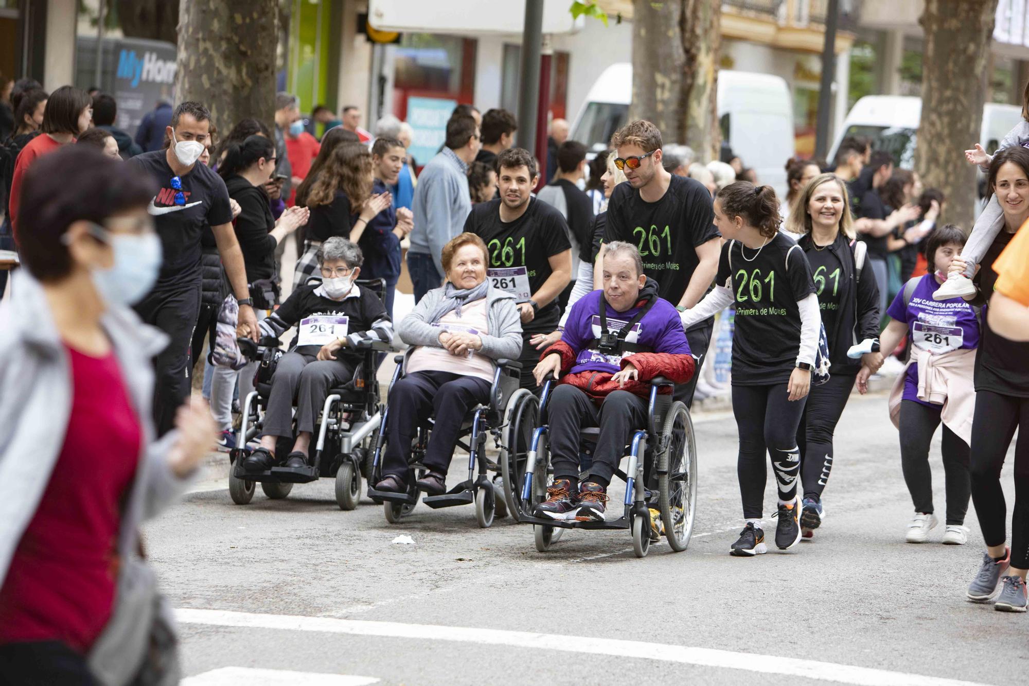 Carrera de Xàtiva para personas con diversidad funcional