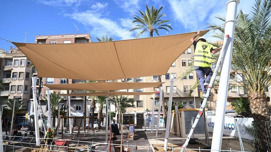 El plan sombra se extiende a un parque de El Altet: 48.000 euros para toldos