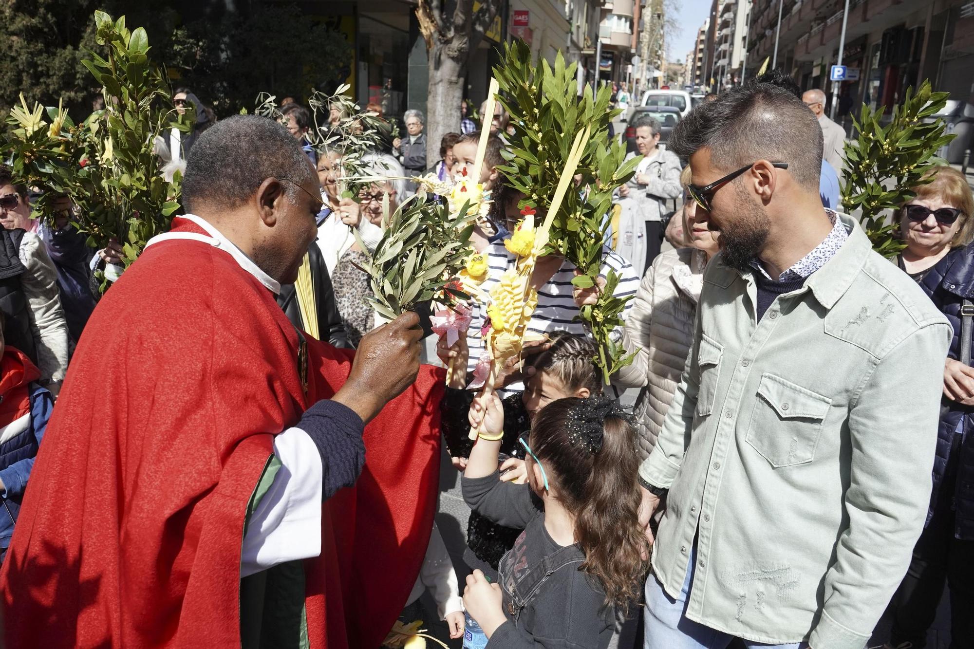 Imatges de la benedicció de Rams a Manresa