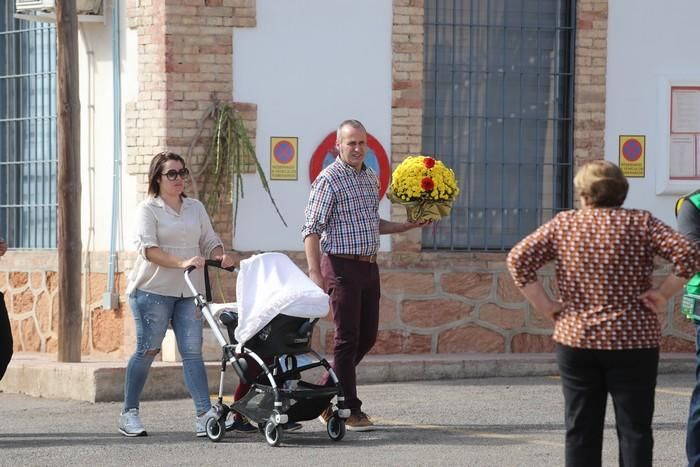 Día de Todos los Santos en el cementerio de Lorca