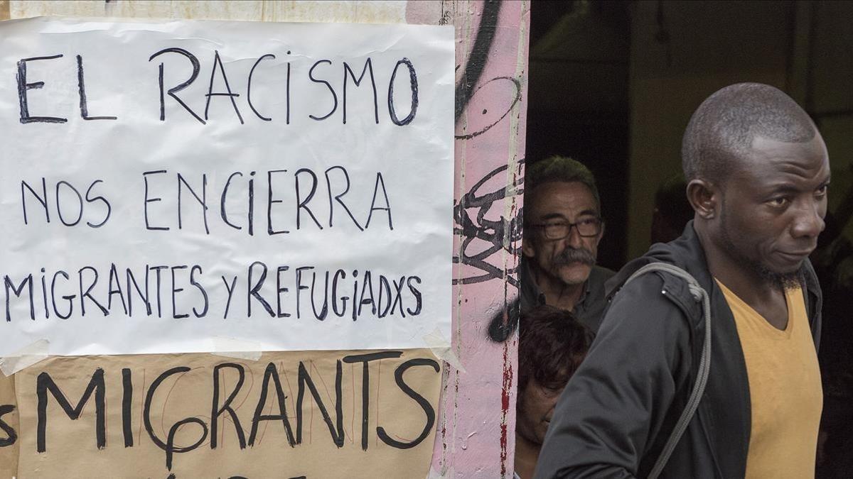 zentauroepp43049805 barcelona  23 04 2018 asamblea pro inmigrantes y refugiados 180427180718