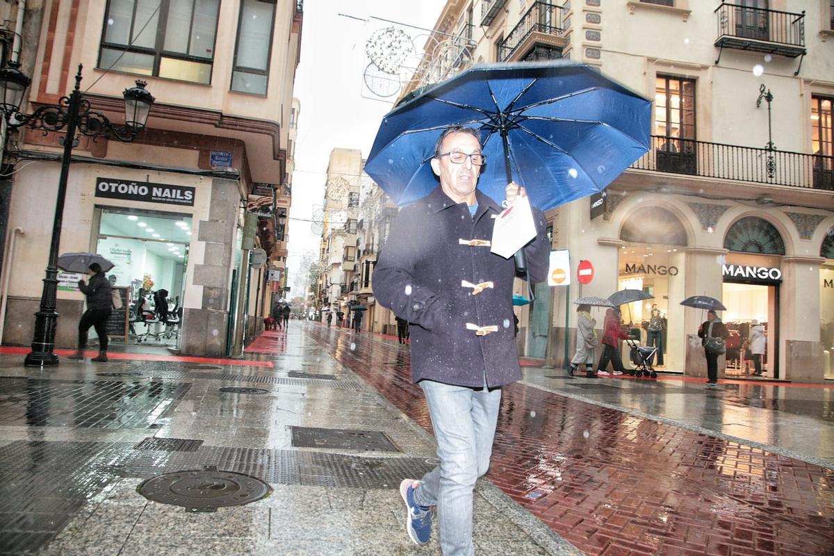 Las precipitaciones continuaron el lunes durante la mañana en Castelló pero cesaron por la tarde.