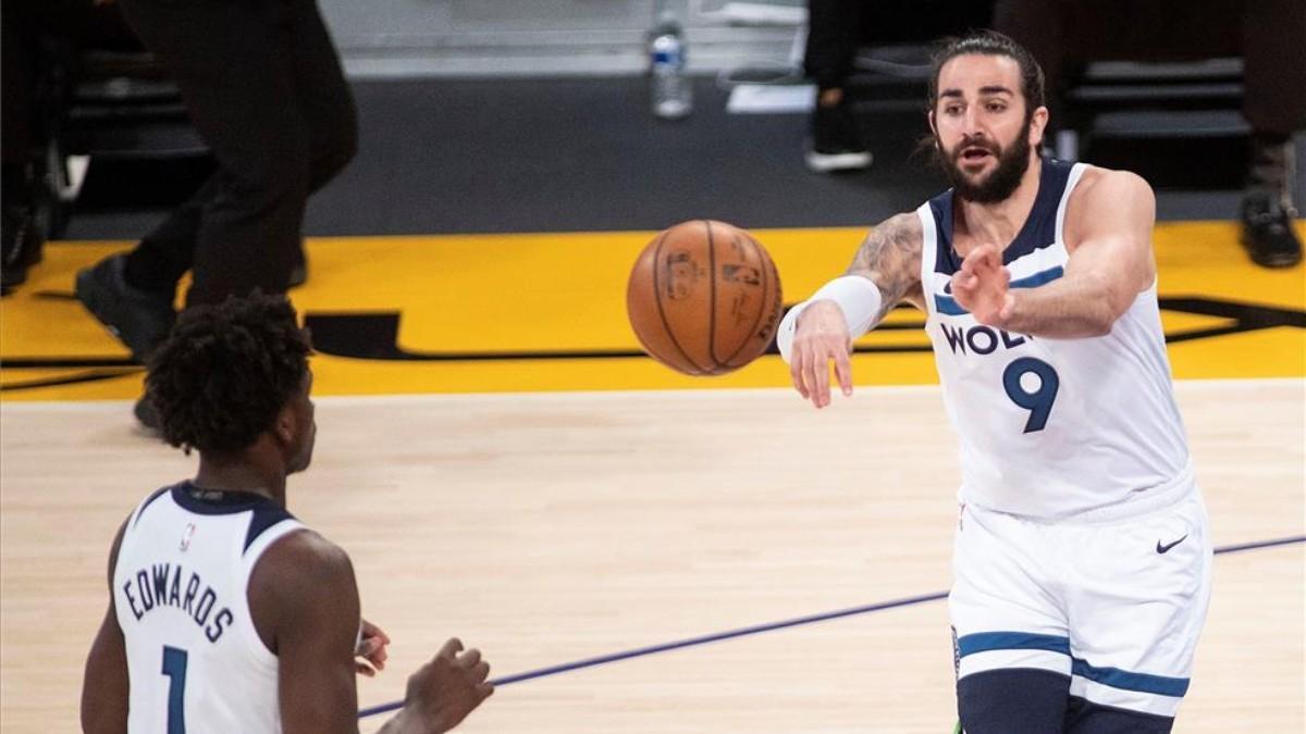 Ricky Rubio demuestra su mejor versión ante los Lakers
