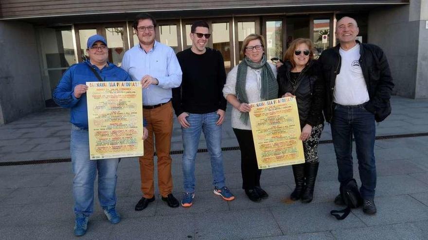 Presentación de las actividades del Carnaval en A Illa de Arousa. // Noé Parga