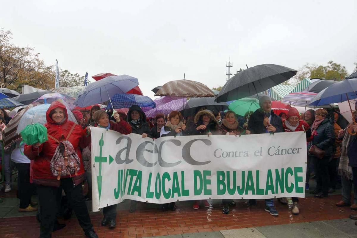 El "calor humano" arropa la marcha contra el cáncer