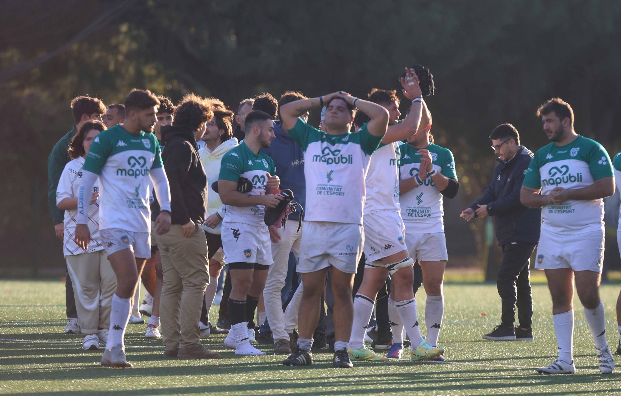 RC Valencia, CAU y San Roque, jornada 10 División Honor B de rugby