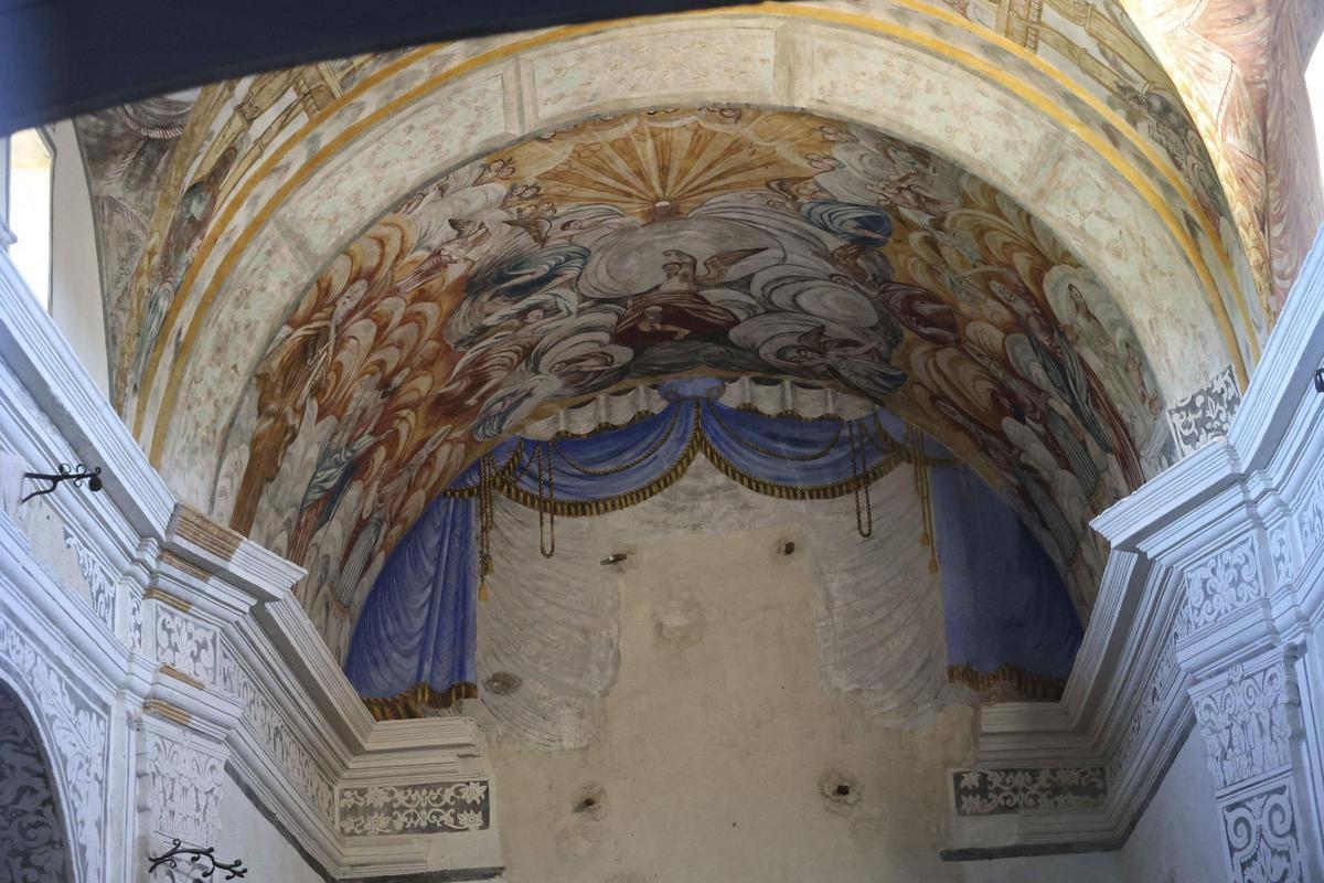 Una de las zonas donde se va a actuar en al iglesia