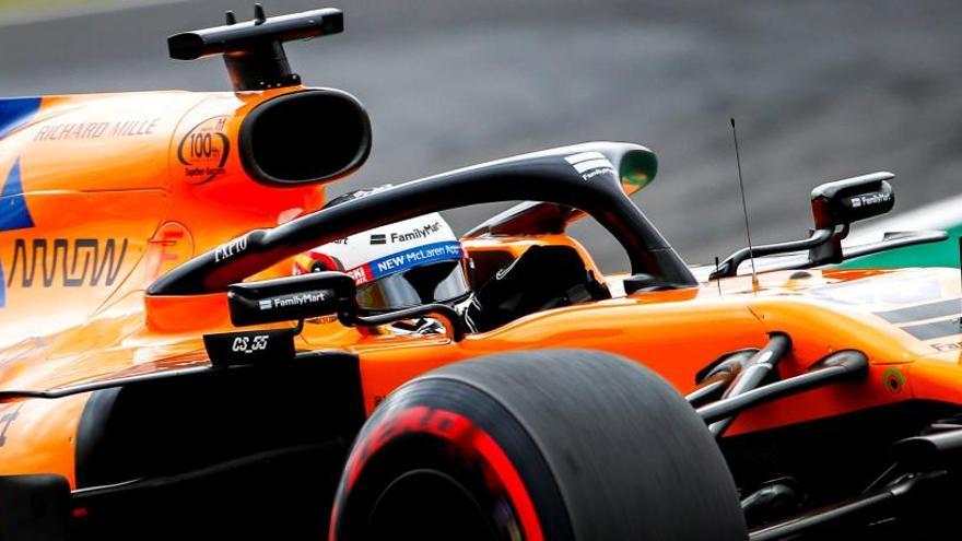 Carlos Sainz, en el GP de JapÃ³n.