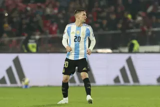 Franco Mastantuono ya está en Madrid