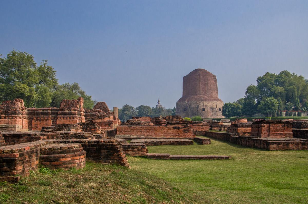 El antiguo sitio budista de Sarnath