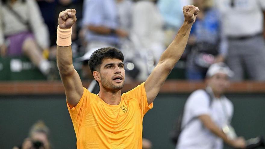 Alcaraz explica su fórmula: “Jugar tranquilo y disfrutar”