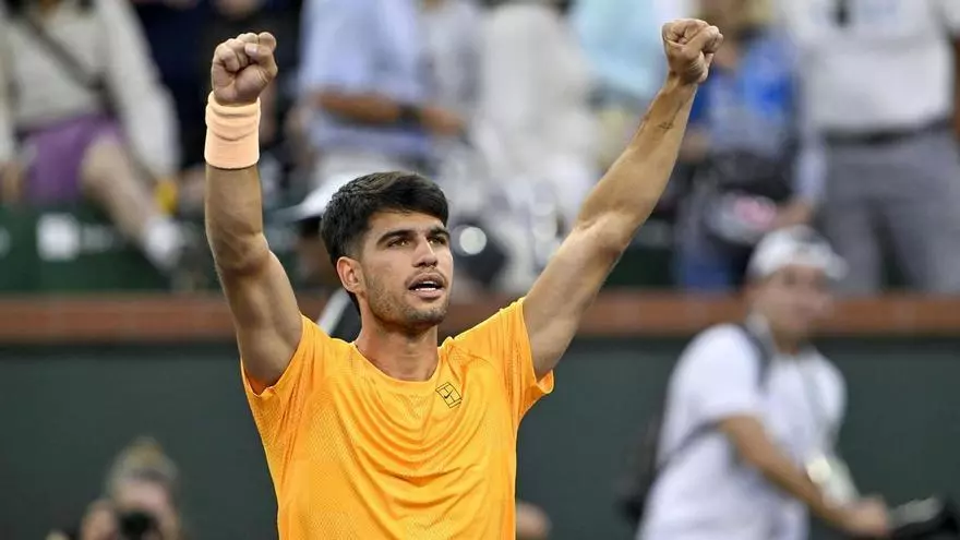 Alcaraz explica su fórmula: “Jugar tranquilo y disfrutar”