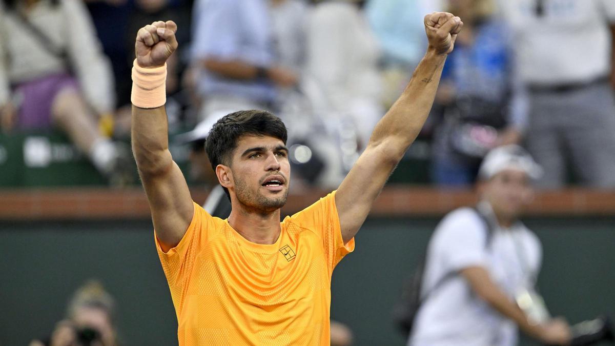 Carlos Alcaraz en Indian Wells