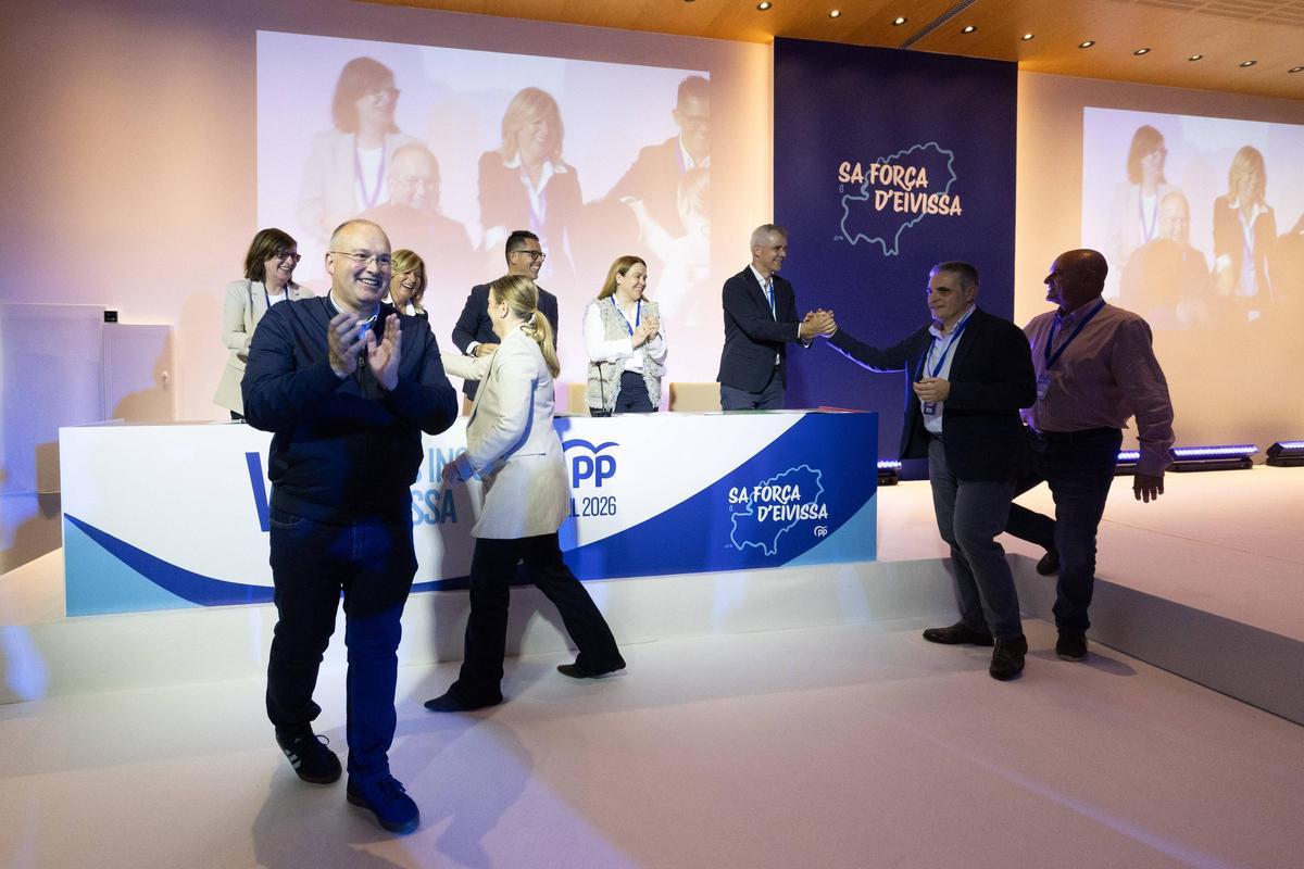 El Congreso insular del PP en Ibiza, en imágenes