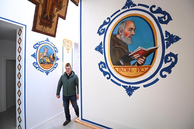 El sacerdote de Crevillent que pintó los frescos de la iglesia de La Marina en Elche