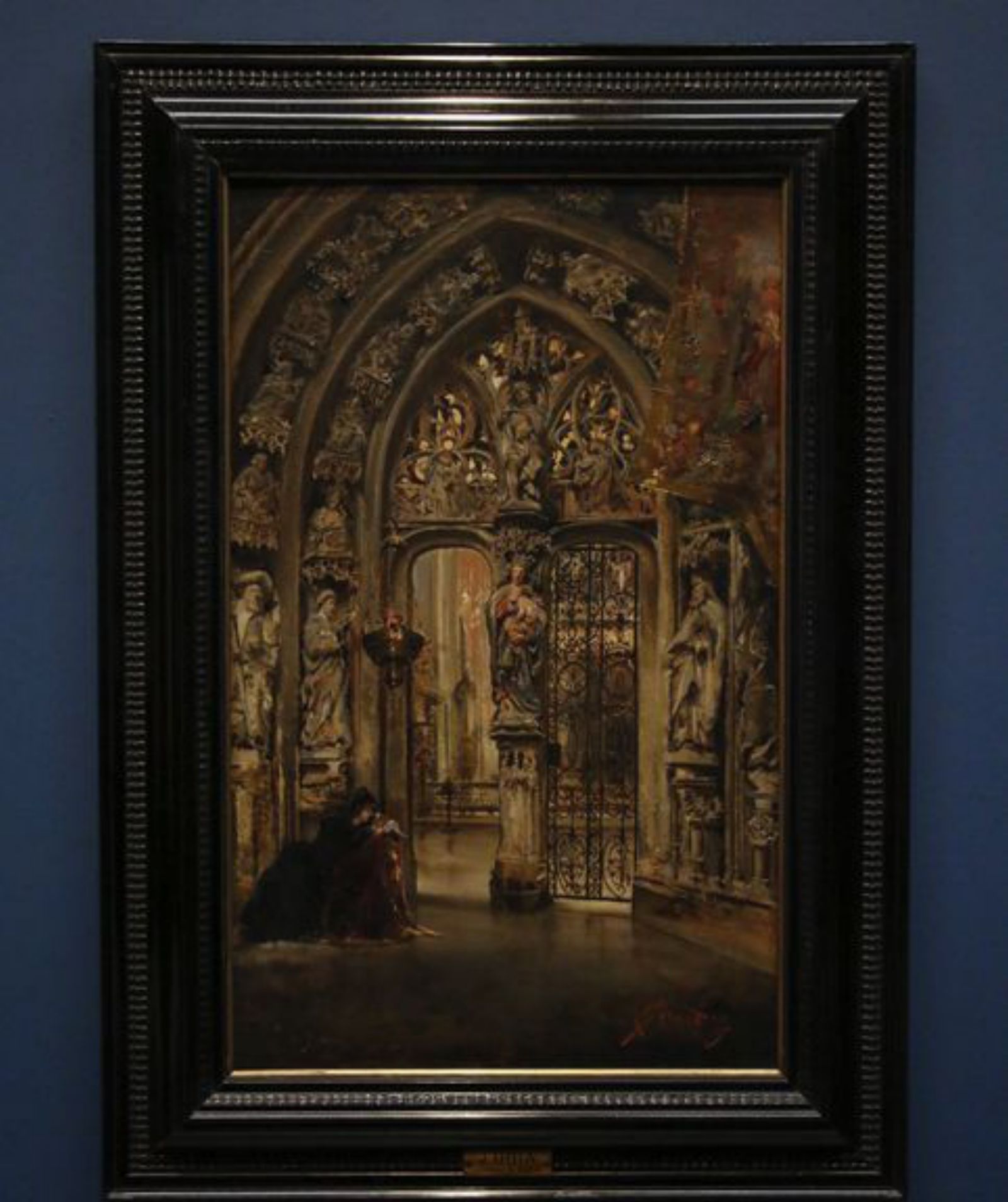 «El arco del Rey Casto en la Catedral de Oviedo», de José Uría y Uría.