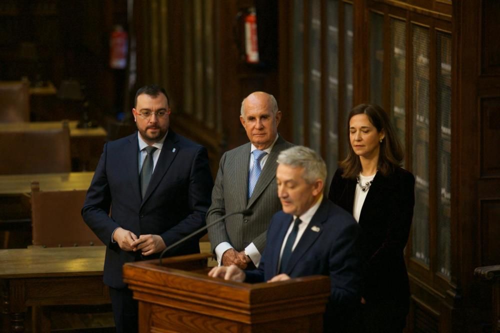 Juan Antonio Pérez Simón asume la presidencia del Consejo Social de la Universidad de Oviedo.