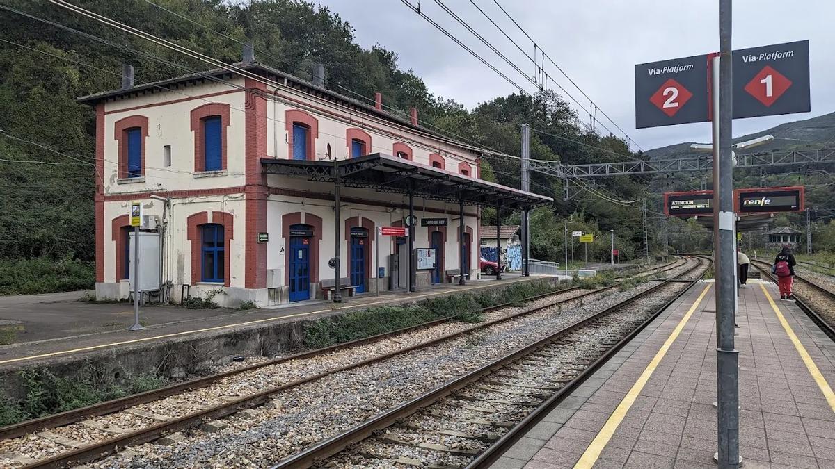 La estación de Soto del Rey