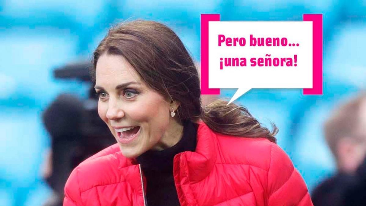 La sorpresa continua, interpretada por Kate Middleton