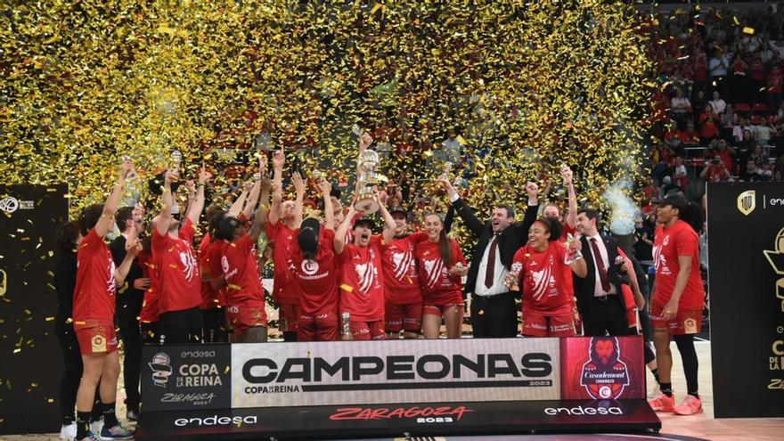 Casademont Zaragoza, reinas de la Copa