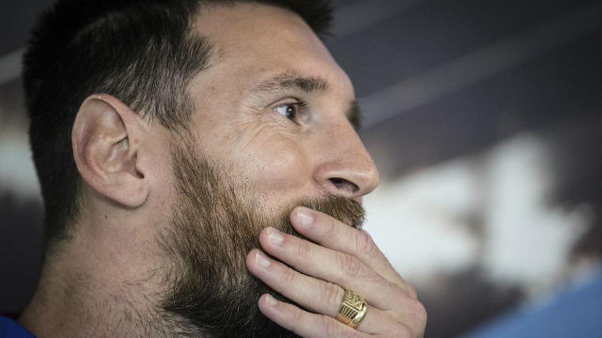Leo Messi habla de su renovación: "Lo lleva mi papá, pero no hablamos con el Barça, me lo hubiera dicho"