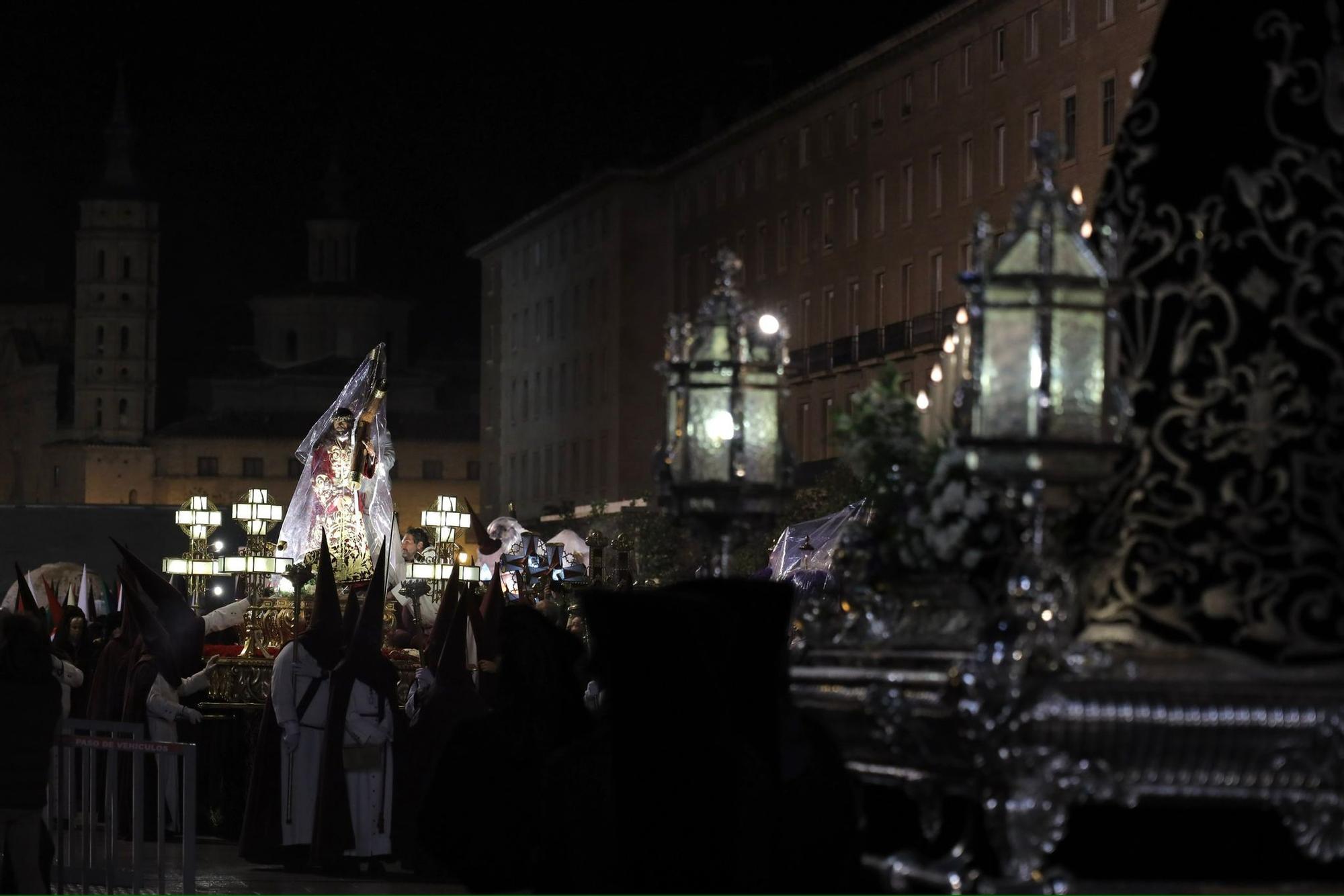 La procesión del Encuentro, en imágenes