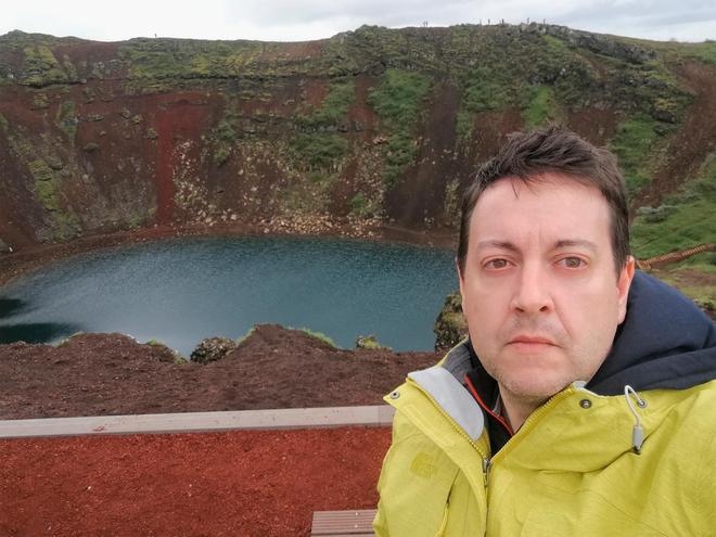 Antoni Daimiel, Cráter Kerid (Islandia)