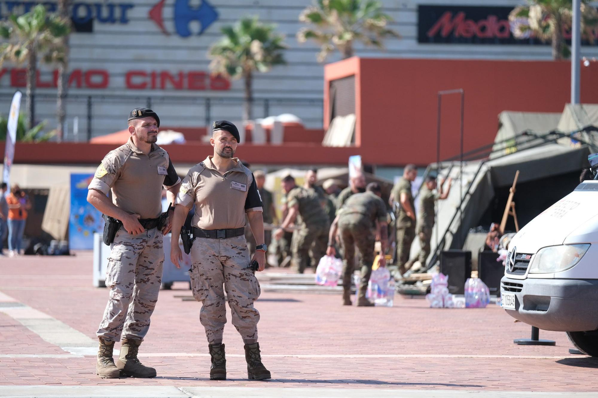 Celebración del Día de las Fuerzas Armadas en Las Palmas de Gran Canaria