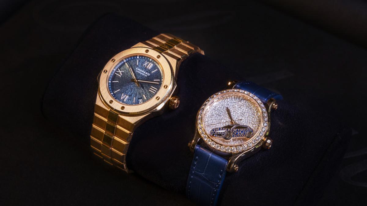 Relojes creado para la colaboración entre Denza y Chopard