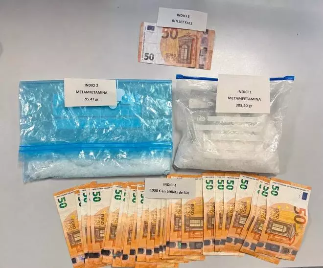 Los Mossos d'Esquadra detienen a tres personas en Santa Coloma de Gramenet por traficar con drogas sintéticas