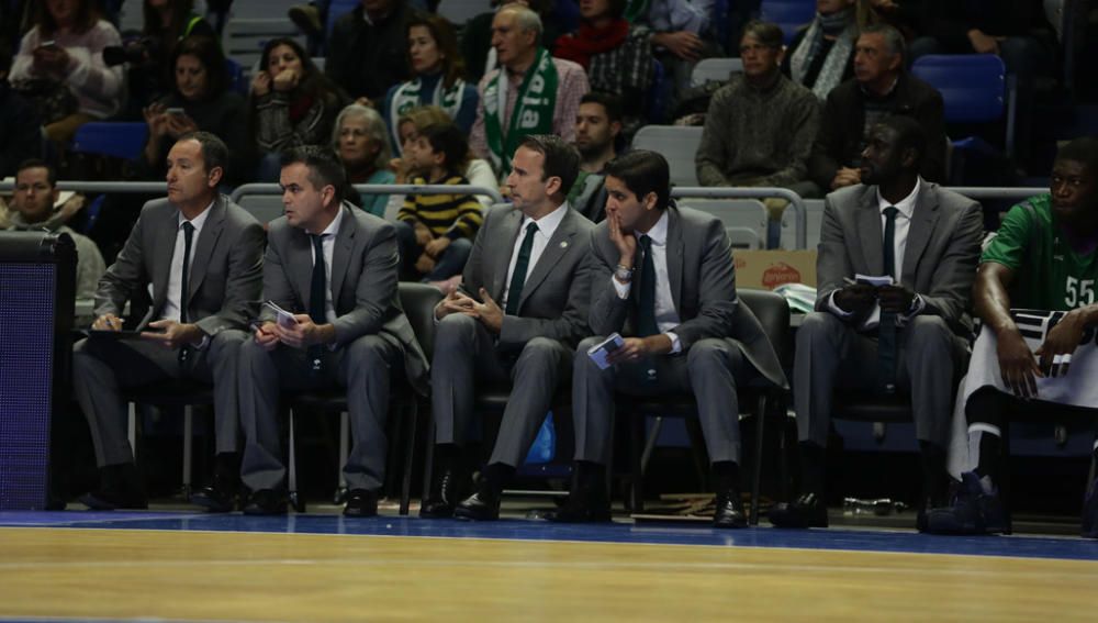 Derrota del Unicaja en el Carpena ante el Valencia Basket que le complica el liderato del grupo en el Top 16 de la Eurocup