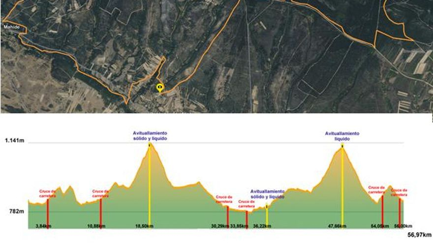 El recorrido largo. La segunda gran subida será el premio de montaña Innovachef