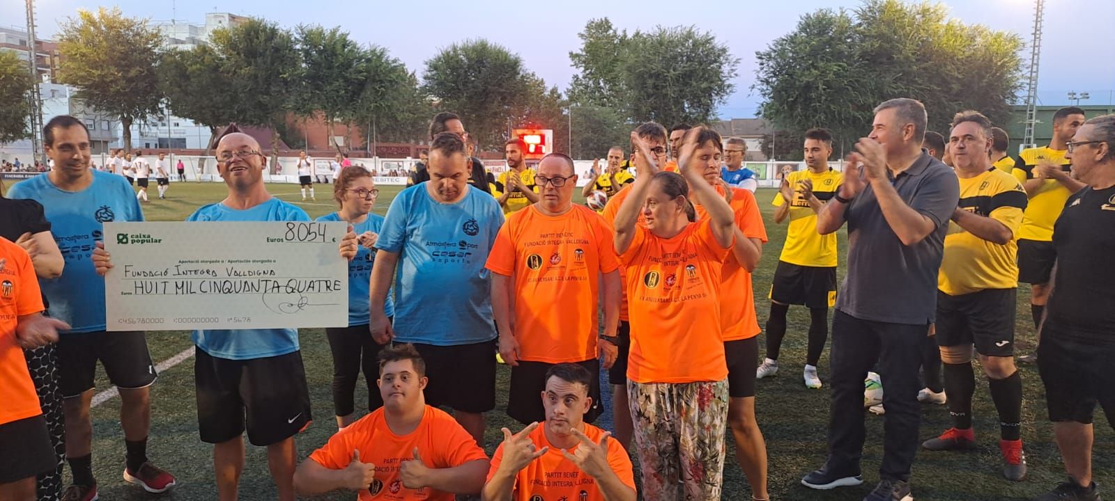 8.000 euros de solidaridad en Tavernes de la Valldigna
