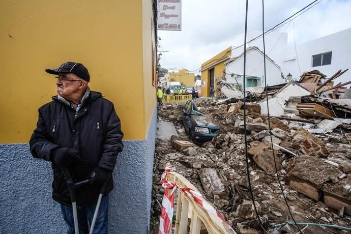 Santa Brígida.  Casa derrumbada en La Atalaya  | 13/12/2019 | Fotógrafo: José Carlos Guerra