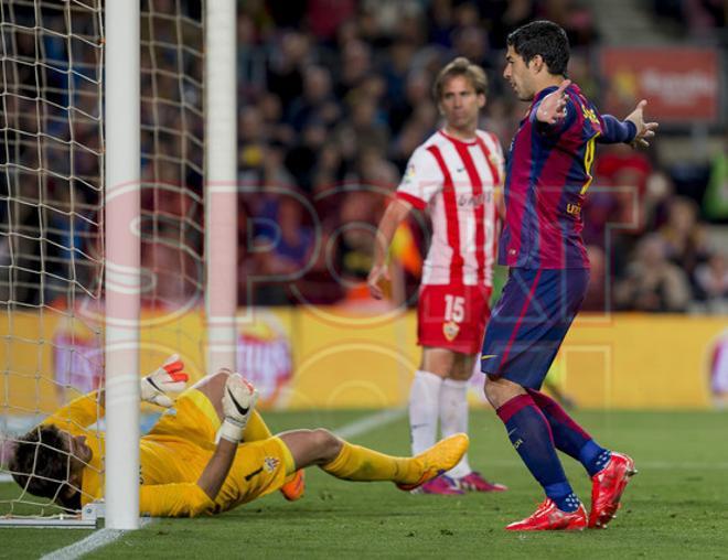 FC Barcelona, 4 - UD Almeria, 0