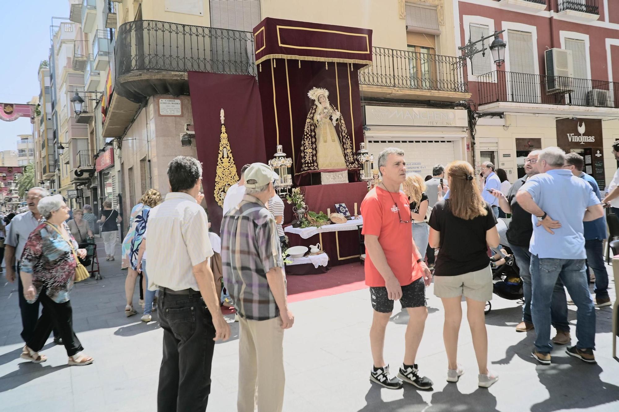 El fervor se instala en las calles de Elche por el Corpus Christi