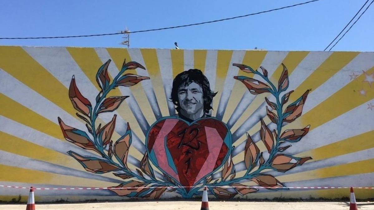 Mural de Ángel Nieto