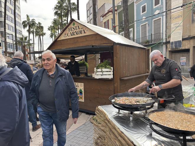 Fotos del último día del Mercat Gastronòmic de la Festa de la Carxofa de Benicarló