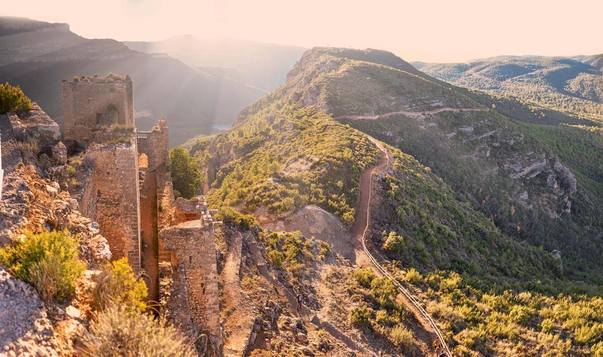 El Castillo de Chirel, en la provincia de Valencia