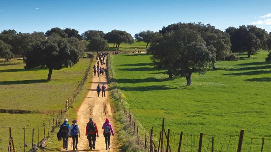 Cáceres recupera la vía jacobea de la Estrella para senderistas y peregrinos