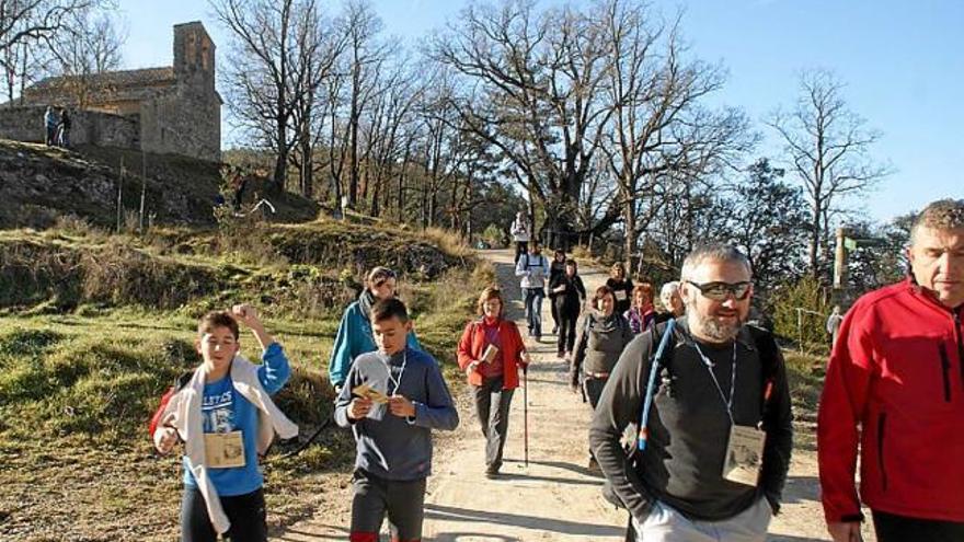 Alguns participants a la Caminada de la Vall de Lord