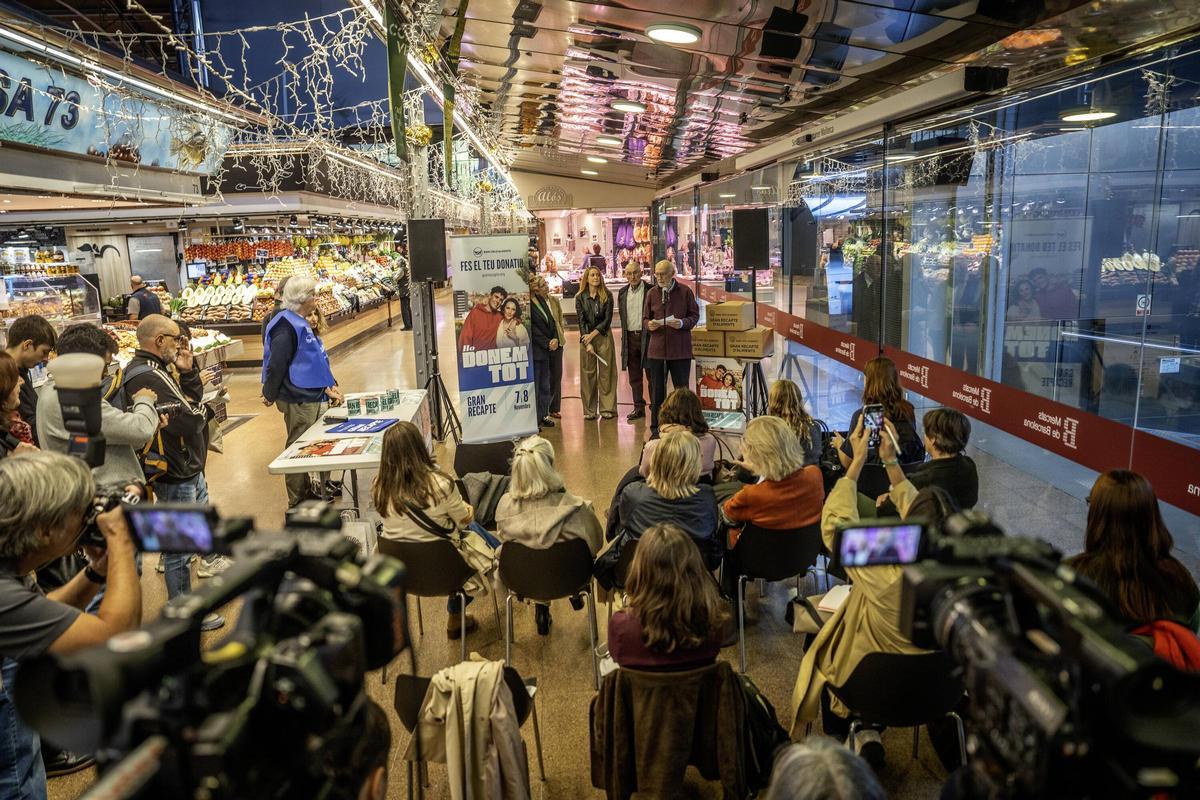 Empieza la recogida solidaria de alimentos del Gran Recapte