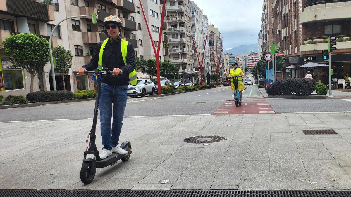 La mitad de las multas a conductores de patinetes en Vigo son por no llevar casco y circular sin seguro