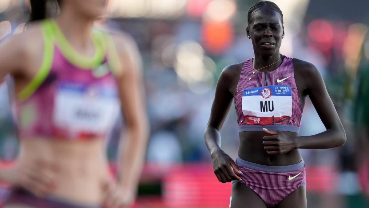 Una caída ha dejado sin Juegos a la gran Athing Mu