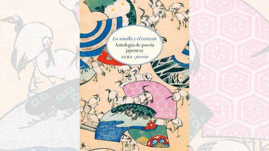 La portada de &#039; La semilla y el corazón&#039;, antología de poesía japonesa.