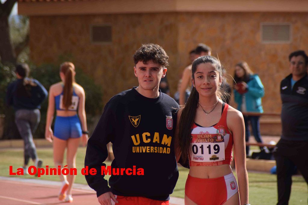 Regional absoluto y sub-23 de atletismo en Lorca