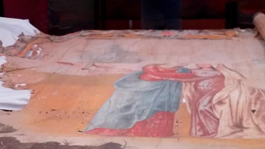 Presentación de los trabajos de restauración del Legado Textil de la Marquesa