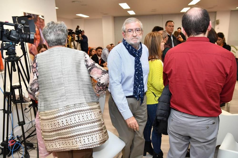 La jornada del 10-N, en la sede de Ciudadanos en Murcia