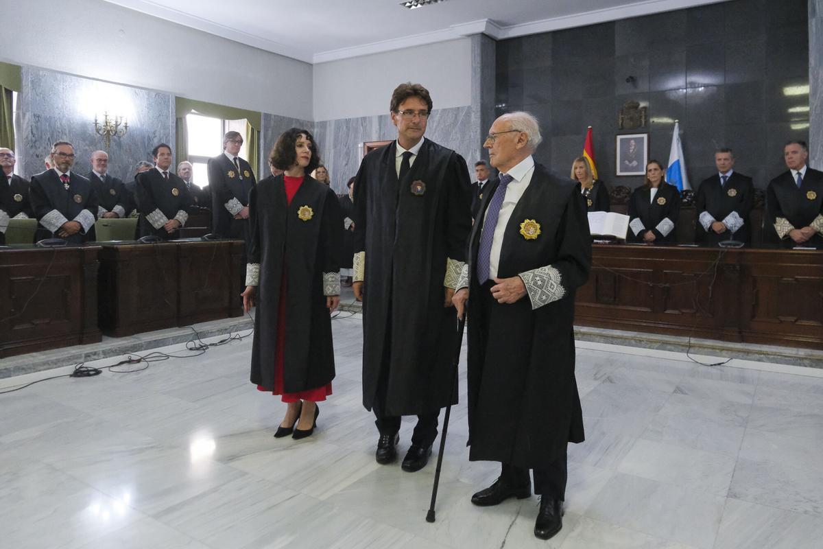 Juan Avello toma posesión como presidente del TSJC